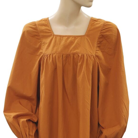 202375 Happy X Nature Kate Hudson Juliet Blouse Top Ruffle Long Sleeve XS New - Picture 5 of 7